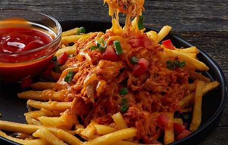 Chicken loaded Fries